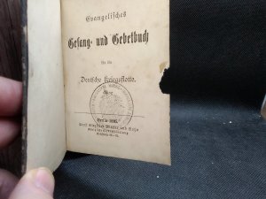 antiquarisches Buch – Evangelisches Gesang- und Gebetbuch für die Deutsche Kriegsflotte
