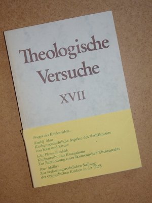 gebrauchtes Buch – Joachim Rogge – Theologische Versuche XVII