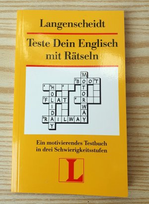 gebrauchtes Buch – Sumera, Adam; Berestowska – Langenscheidts Testbücher / Teste Dein Englisch mit Rätseln