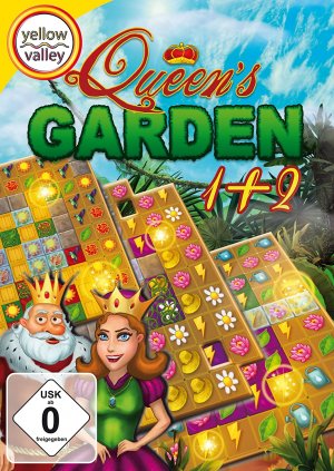 gebrauchtes Spiel – Various Diverse – Queens Garden 1+2 - PC-Game (Match 3 / 3 Gewinnt - Adventure) Deutsche Vollversionen auf CD-ROM für Windows