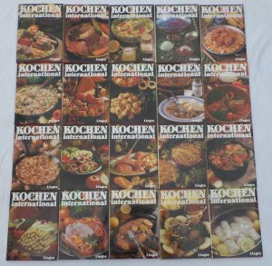 20 x Kochen International - Band 1 bis 20 komplett