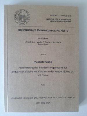 Abschätzung des Bewässerungsbedarfs für landwirtschaftliche Nutzflächen in der Huabei-Ebene der VR China