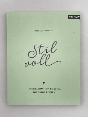 gebrauchtes Buch – Marlene Sørensen – Stilvoll - Inspiration von Frauen, die Mode lieben