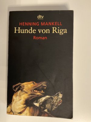 gebrauchtes Buch – Henning Mankell – Hunde von Riga