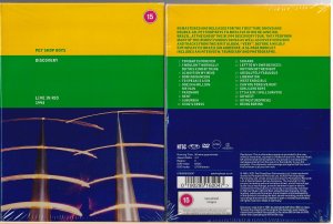 neuer Tonträger – Pet Shop Boys – Discovery - Live in Rio 1994 (2-CD und DVD)