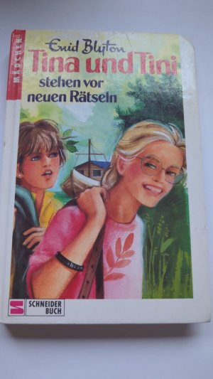 gebrauchtes Buch – Enid Blyton – Tina und Tini / Stehen vor neuen Rätseln