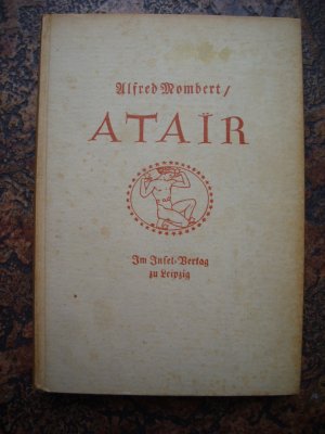 antiquarisches Buch – Alfred Mombert – Atair - Gedicht-Werk