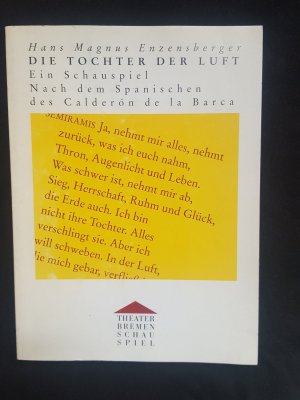 Die Tochter der Luft - Ein Schauspiel