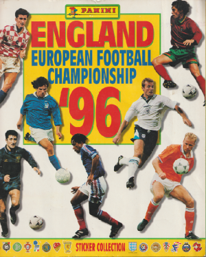 Panini Sammelalbum England European Football Championship ‘96 komplett