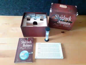 gebrauchtes Spiel – THE SHERLOCK HOLMES Puzzle Case * Kartenspiel ENGLISCH