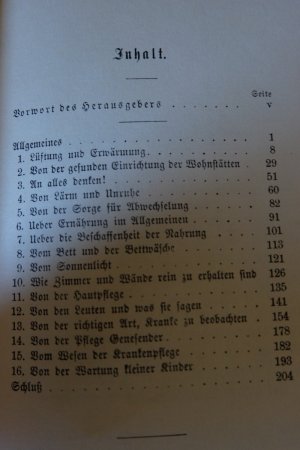 gebrauchtes Buch – florence nightingale – rathgeber für gesundheits- und krankenpflege.