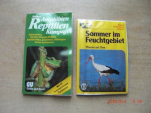 Hofers Amphibien-Reptilien Kompass: Salamander, Molche, Frösche, Kröten, Schildkröten, Eidechsen, Schlangen sicher bestimmen // Sommer im Feuchtgebiet : Pflanzen und Tiere