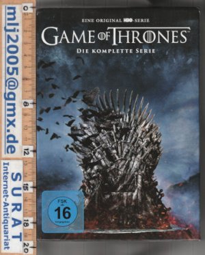 gebrauchter Film – Game of Thrones - Die komplette Serie. 38 DVDs.