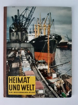 gebrauchtes Buch – Westermann, VEB Haack – 3 ältere Atlanten und ein dazugehöriges Handbuch