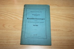 Sauerstoff und Kleinschmarozer als Krankheitserreger