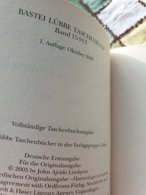 gebrauchtes Buch – Lindqvist, John Ajvide – So ruhet in Frieden