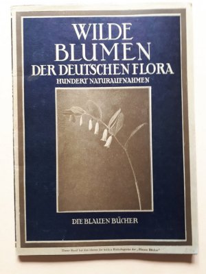 Wilde Blumen der deutschen Flora - Hundert Naturaufnahmen (Die Blauen Bücher)