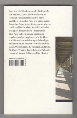 gebrauchtes Buch – Bernd Kortländer – Mit Heine durch Paris - Literarische Spaziergänge