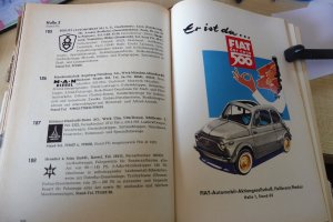 38.Internationale Automobil-Ausstellung Frankfurt 1957 -- kompletter Katalog