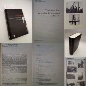 gebrauchtes Buch – Hannes Heer / Klaus Naumann  – Vernichtungskrieg. Verbrechen der Wehrmacht 1941-1944