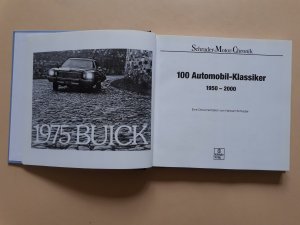 gebrauchtes Buch – Halwart Schrader – 100 Automobil-Klassiker 1950-2000