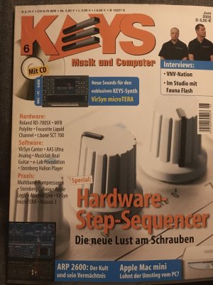 gebrauchtes Buch – Keys - Musik und Computer / Ausgabe Juni 2005