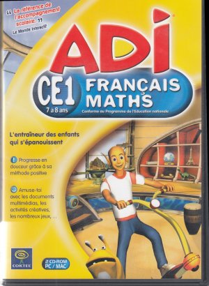 ADI CE1 : Français et Maths, 7-8 ans [2 CDs]