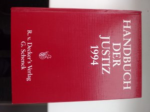 Handbuch der Justiz 1994