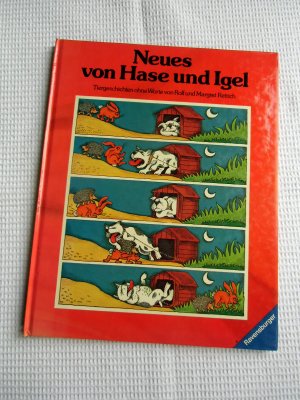 gebrauchtes Buch – Rolf Rettich – Neues von Hase und Igel. Tiergeschichten ohne Worte