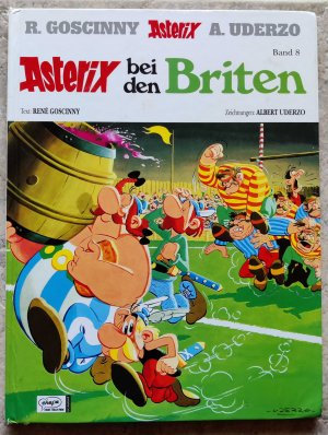 gebrauchtes Buch – Goscinny, René – Asterix bei den Briten Band 8