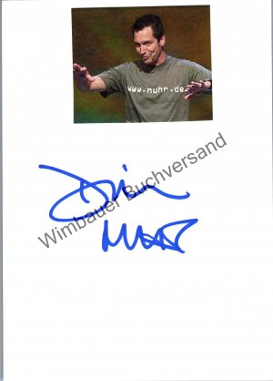 Original Autogramm Dieter Nuhr /// Autogramm Autograph signiert signed signee