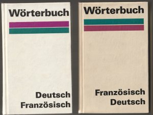 gebrauchtes Buch – Hrsg. Dr. Johannes Haase u – Wörterbuch Deutsch Französisch/ Wörterbuch Französisch Deutsch (2 Bd.)