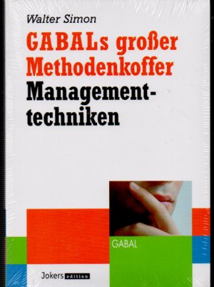 gebrauchtes Buch – Walter Simon – GABALs großer Methodenkoffer - Manangementechniken - noch eingeschweißt