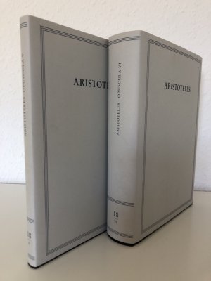 De Coloribus / Physiognomonica. Bände 18.V und 18.VI (zwei Bänden) der Ausgabe "Aristoteles, Werke in Deutscher Übersetzung" der Wissenschaftlichen Buchgesellschaft […]