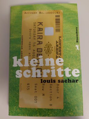 gebrauchtes Buch – Louis Sachar – Kleine Schritte