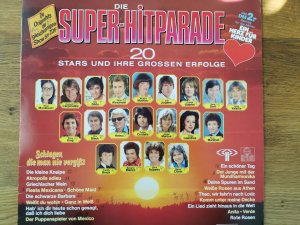 gebrauchter Tonträger – Nana Mouskouri, Howard Carpendale – Die Super-Hitparade. 20 Stars und ihre großen Erfolge. Die Originalhits der gleichnamigen Show des ZDF. 1981.