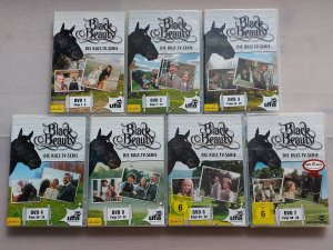gebrauchter Film – Black Beauty, die Kult-TV-Serie, DVD's 1 - 7, Folgen 1 bis 45 gebrauchter Film – Black Beauty, die Kult-TV-Serie, DVD's 1 - 7, Folgen 1 bis 45
