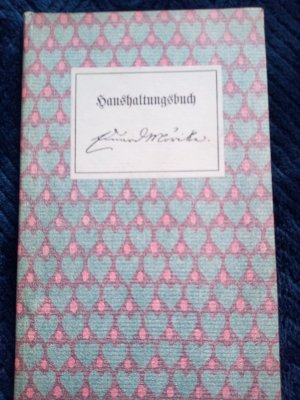 Eduard Mörikes Haushaltsbuch