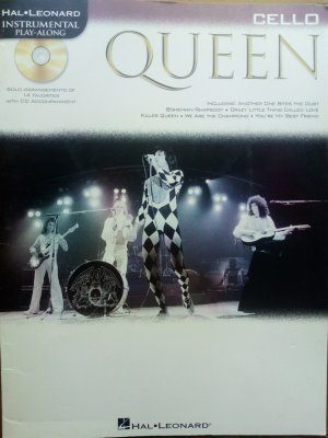 Instrumental Play Along Queen Cello BK+CD