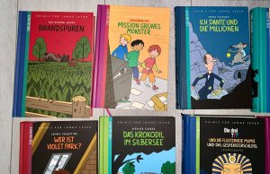 gebrauchtes Buch – Antonio Michaelis, Frida Nilsson – Zeit Edition im Schuber - 15 Krimis für junge Leser Romane Erzählungen Kinder