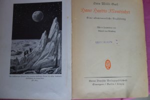 antiquarisches Buch – Otto Willi Gail – Hans Hardts Mondfahrt