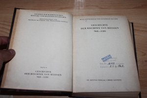 Geschichte der Bischöfe von Meissen 968-1581 (= Studien zur katholischen Bistums- und Klostergeschichte, Band 8).