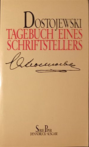 Tagebuch eines Schriftstellers - Notierte Gedanken