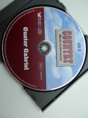gebrauchter Tonträger – Gunter Gabriel – Country Made in Germany - CD 3 Gunter Gabriel gebrauchter Tonträger – Gunter Gabriel – Country Made in Germany - CD 3 Gunter Gabriel