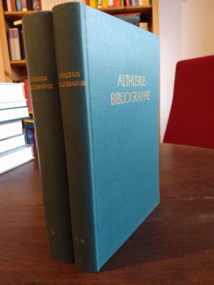 Althusius-Bibliographie. Bibliographie zur politischen Ideengeschichte und Staatslehre, zum Staatsrecht und zur Verfassungsgeschichte des 16. bis 18. […]