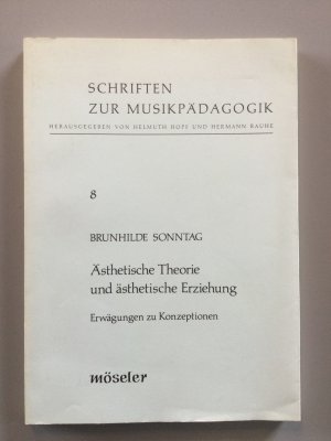 Ästhetische Theorie und ästhetische Erziehung