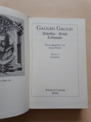 gebrauchtes Buch – Anna Mudry  – Galileo Galilei: Schriften - Briefe - Dokumente   (Band 1)