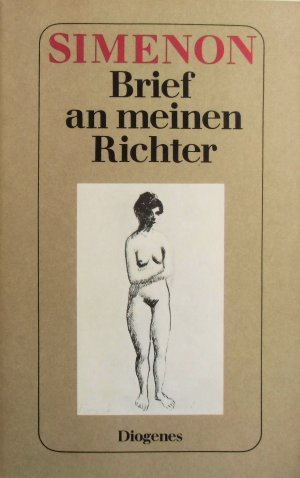 gebrauchtes Buch – Georges Simenon, Hansjürgen Wille – Brief an meinen Richter