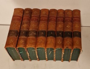 antiquarisches Buch – Hsg Gosche, Richard – Shakespeare s dramatische Werke in 8 Bänden = 8 Bücher, erste illustrirte Ausgabe