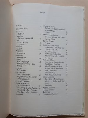 antiquarisches Buch – Ludwig von Brunn  – Reise nach Cythera - Anthologie der erotischen Literatur aus vielen Jahrhunderten